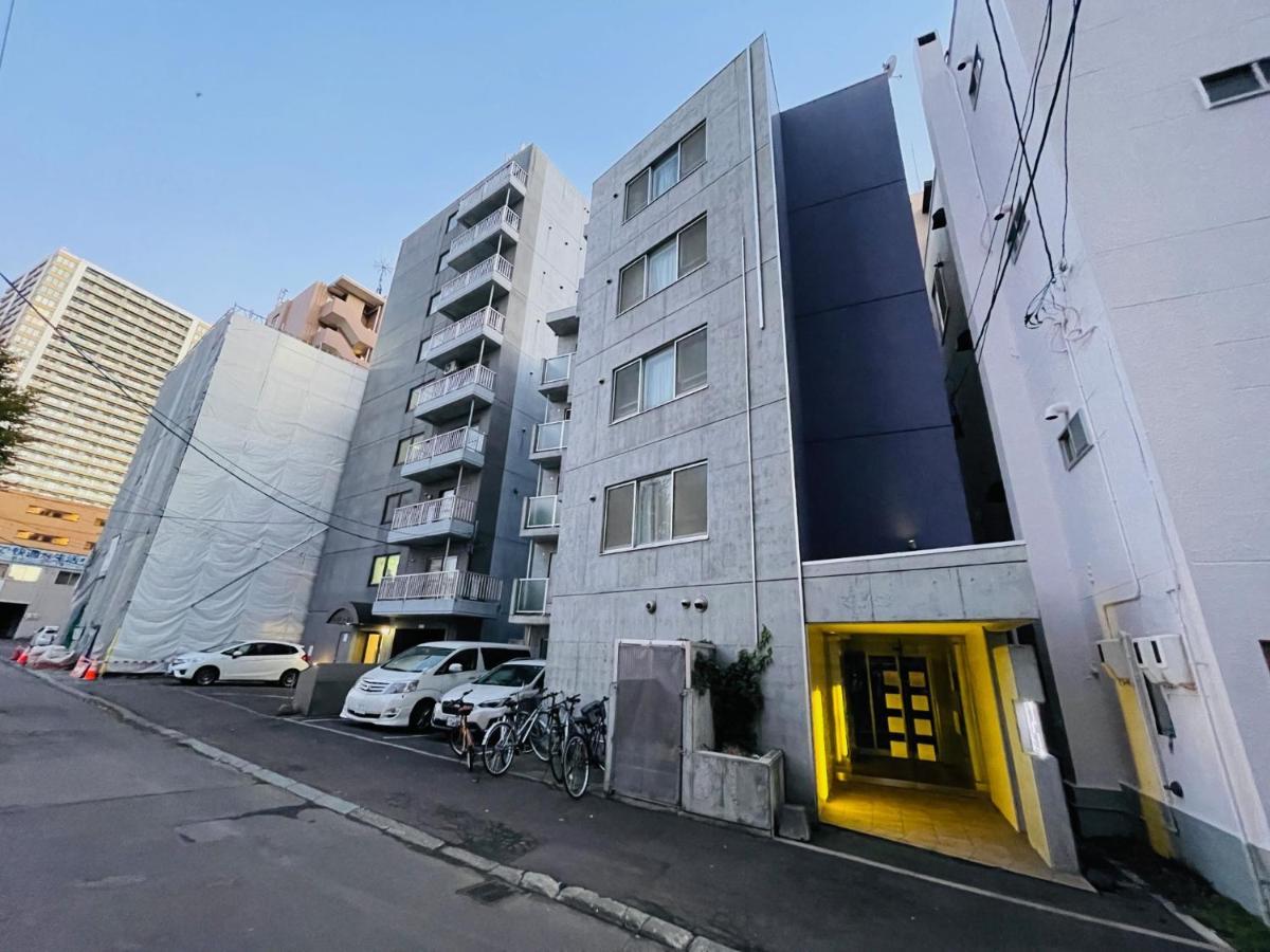新規open デザインms 札幌都心ｴﾘｱ ｻｰﾋﾞｽｱﾊﾟｰﾄﾒﾝﾄsapporo札幌駅西 3-5 Bagian luar foto